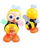 New Pinch  Dancing Bee with Music Flashing Lights Electronic Action Toy with Sweet Melodies pack of 1