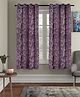 RRC Premium Polyester Blackout Curtains For Window 100% Light Blocking Wine