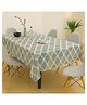 RRC Cotton Table Cover for 6 Seater Dining Table Green