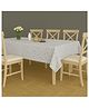 RRC Cotton Table Cover for 6 Seater Dining Table Grey
