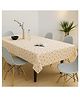 RRC Cotton Table Cover for 6 Seater Dining Table Brown