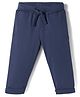 Doreme Sinker Knit Solid Colour Capri - Royal Blue