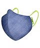 Nirvana Being Anti Pollution Mask Atlas - Large, Blue