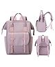 OBABY Baby Diaper Bag Spacious Multi-pocket Diaper Backpack - Purple