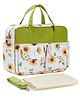 OBABY Baby Diaper Bag Spacious Multi-pocket Diaper Backpack - Green Sunflower