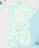 Pantaloons Junior 100% Cotton Knit Half Sleeves Make Waves Text Printed Tie Dye Tee & Coordinating Shorts Set - Mint