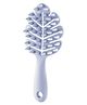 Leaf Shaped Detangling Hair Brush For Wet & Dry Hair - Lavender Purple