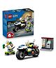LEGO City Police Motorcycle Chase Toy, Motorbike Set for Ages 4 and up 65 Pieces - 60455