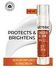 Streax Sunscreen Gel Crème SPF 50 PA+++ | 3% Niacinamide | Serum Infused Sunscreen | Non-Oily No White Cast | Hydrating & Brightening - 50 g