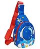New Pinch Cartoon Crossbody Sling Bag Portable Shoulder Bag with Adjustable Strap for Commuting Cartoon Travel Outdoor Activities Cycling Sling Bag - Blue