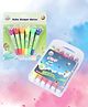 Skoolster Color & Stamp Fun Kit Roller Pens & Sketch Markers with Stamps - Multicolor