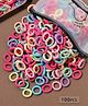 Ziory Set Of 100 Solid Rubber Bands - Multi Colour