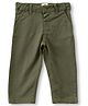 JusCubs Cotton Woven Solid Trousers - Green