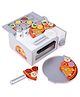 YAMAMA Wooden Pizza Oven Toys For Kids Cooking Educational Game Pizza Toy Fun Entertainment Enjoyable Role Pretend Play Kids Toys  Multicolor