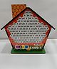 AKN TOYS Wooden Home Money Bank Toy for kids- PACK OF 1- COLOR MAY VARY
