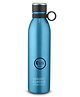 Sanjeev Kapoor By Classic Essentials Stainless Steel Hot & Cold Vacuum Insulated|Loop Handle 1000 ml Flask (Pack of 1, Blue, Steel)