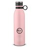 Sanjeev Kapoor By Classic Essentials Stainless Steel Hot & Cold Vacuum Insulated|Loop Handle 1000 ml Flask (Pack of 1, Pink, Steel)