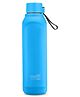 Classic Essentials Stainless Steel Insulated Vaccum Flask Splash Water Bottle 700 ml Flask (Pack of 1, Blue, Plastic)