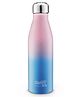 Sanjeev Kapoor Classic Essentials Stainless Steel Agua Water Bottle For Sports, School, Home, Office, Travel 1000 ml Bottle (Pack of 1, Pink, Blue, Steel)