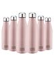 Sanjeev Kapoor Classic Essentials Stainless Steel Agua Water Bottle For Fridge, School, Home, Office, Travel, 1000 ml Bottle (Pack of 6, Pink, Steel)