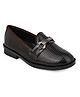 MLTC Striped Textured Moccasins - Brown