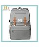 Fareto Premium Quality Diaper Bag for Mother Multipurpose Stylish Diaper Backpack  - Grey
