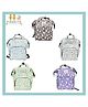Fareto Premium Quality Diaper Bag for Mother Multipurpose Stylish Diaper Backpack  -Multi Colour