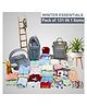 Fareto Baby Semi Winter Essential Combo For New Born Gift Pack Baby Products Maternity Essentials Bedding Set - Multicolor