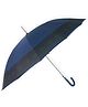 Little Surprise Box Checked Umbrella - Navy Blue