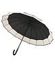 Little Surprise Box Colour Blocked Umbrella - Black