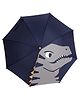 Little Surprise Box Dinosaur Printed Umbrella - Navy Blue
