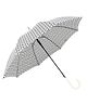 Little Surprise Box Monochrome Printed Umbrella - Black