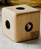 Nesta toys Wooden Cube Rattle For Babies