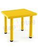 Hop N Play Square Activity Table for Kids  Bright, Durable & Child-Safe  Ideal for Study, Play & Art - Yellow