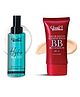 Glam21 Hydra Boost Glow Primer Water, 100ml + Color Match BB Foundation, Honey Drop-30g