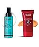 Glam21 Hydra Boost Glow Primer Water, 100ml + Color Match BB Foundation, Dark Tan-30g