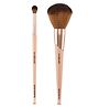 Glam21 Lord Of The Brushes Eyeshadow Brush & Powder Brush | Combo Pack Of 2