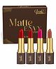 Glam21 Matte Envy Creamy Matte Lipstick for Women | Smudge & Transfer Proof |Combo Pack of 4 | Each 3.5g