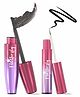 Glam21 Flutterfly Eyeliner & Mascara Combo | Matte Eyeliner, 3 ml + Hyper Curl Mascara, 10 ml |Combo Pack Of 2