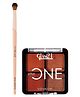 Glam21 Little One 4-in-1 Eyeshadow Palette,Firework - 3.5g & Eyeshadow Brush | Pack Of 2