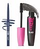GLAM21 Peppy Vibes Matte Smooth Eyeliner -Cloud Nine,0.4g & Xtreme Mascara|Waterproof Volumizing-Black, 10ml | Combo Pack Of 2