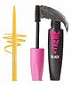 GLAM21 Peppy Vibes Matte Smooth Eyeliner -Sunshine,0.4g & Xtreme Mascara|Waterproof Volumizing-Black, 10ml | Combo Pack Of 2