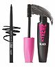 GLAM21 Peppy Vibes Matte Smooth Eyeliner -Midnight,0.4g & Xtreme Mascara|Waterproof Volumizing-Black, 10ml | Combo Pack Of 2