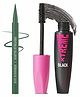 Glam21 Eye Poppers Matte Eyeliner- Mint to Be,0.5g & Xtreme Mascara|Waterproof Volumizing-Black, 10ml | Combo Pack Of 2