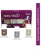 Glam21 Nail Tale- Nail Lacquer|Quick Drying Nail Polish|Highly Pigmented & Long Lasting |Chip Resistance|9ml Each|Combo Pack Of 3