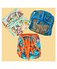 Elly Belly Reusable cloth Langot 3Pcs set Medium Size (03 Months to 3 Years) - Combo 1