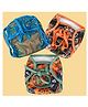 Elly Belly Reusable cloth Langot 3Pcs set Medium Size (03 Months to 3 Years) - Combo 8