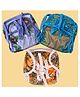 Elly Belly Reusable cloth Langot 3Pcs set Large Size (03 Months to 3 Years) - Combo 5