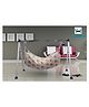 My Cradlle Mickey Mouse Automatic Baby Cradle Swing Kit - Multicolour