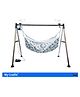 My Cradlle Blue Squer Automatic Baby Cradle Swing Kit - Multicolour